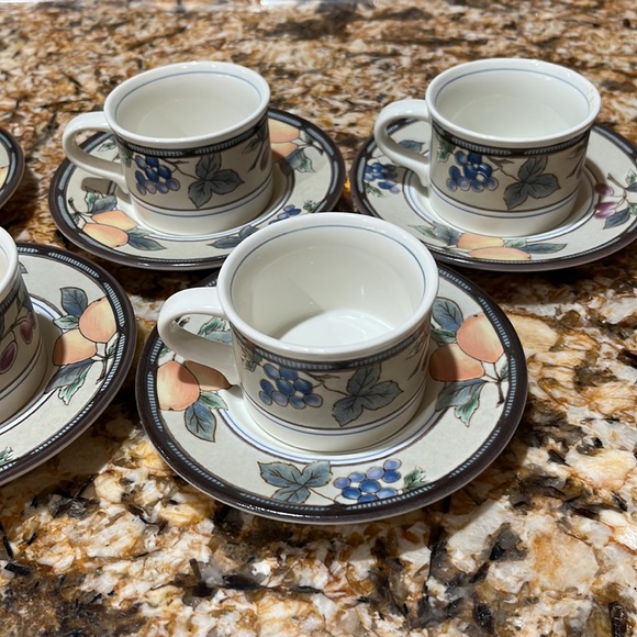 MIKASA GARDEN HARVEST ESPRESSO CUPS - Picture 3 of 5
